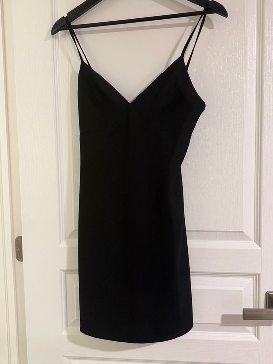 Dynamite Dresses & Skirts - Dynamite Black Mini Slip Dress with Double Spaghetti Straps